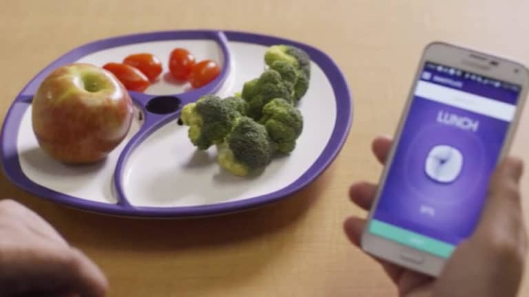 Smart Plate TopView: the plate that tracks what you eat
