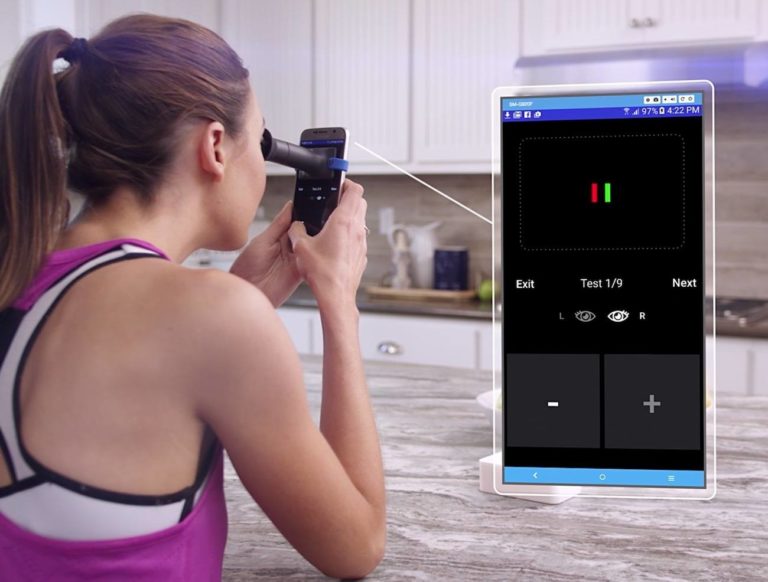 EyeQue: affordable and convenient personal smartphone eye test