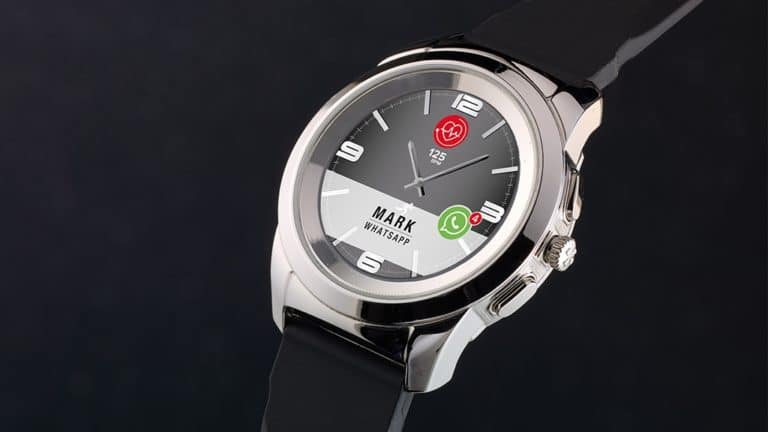 ZeTime: Real watch hands on a smartwatch face