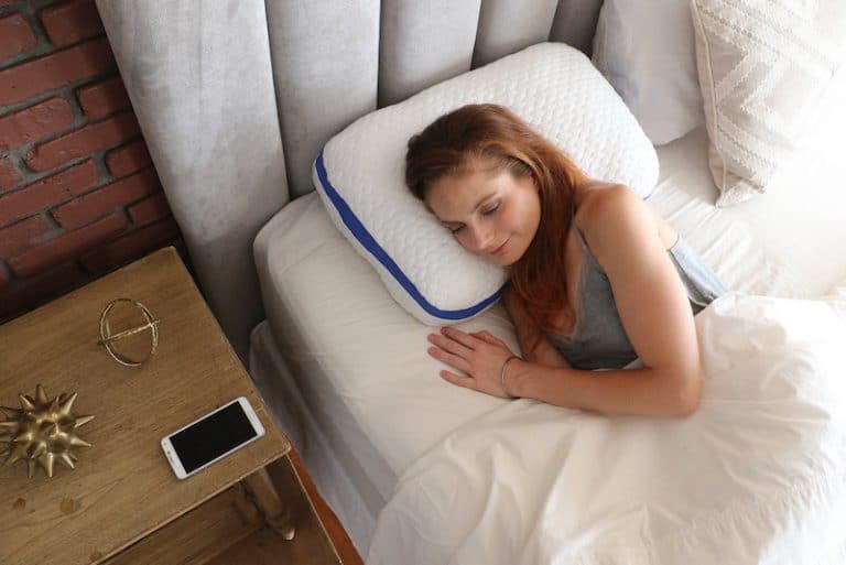 SleepSmart Pillow: supportive, height adjustable pillow for side sleepers
