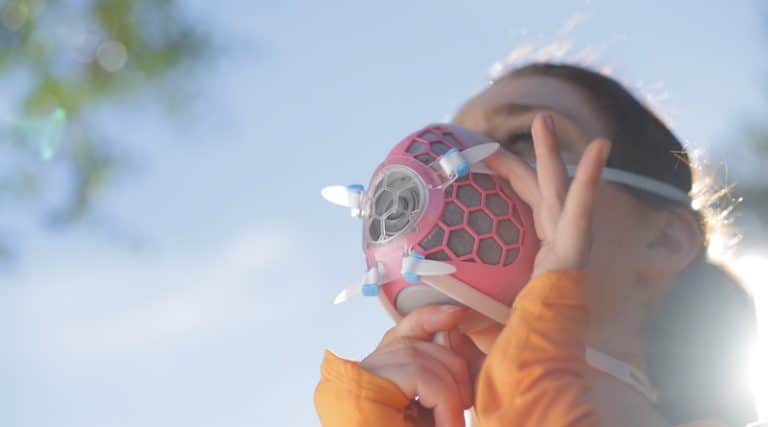HEXA: the smart face mask that doubles up as an air quality monitor