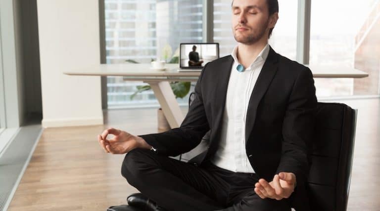 RESPA: clip-on device that helps you stay in your optimal breathing zone