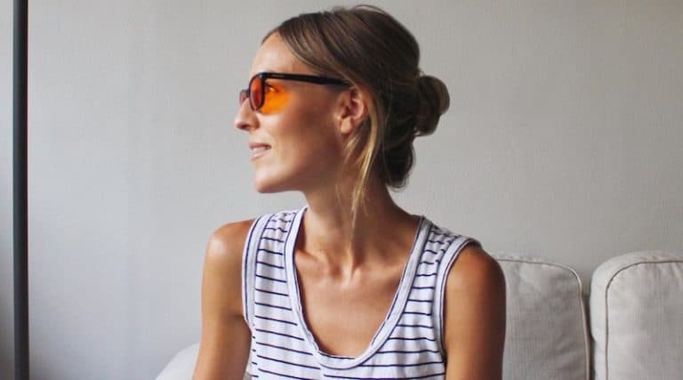 Swannies Model X: blue light blocking glasses that help you catch more ZZZs