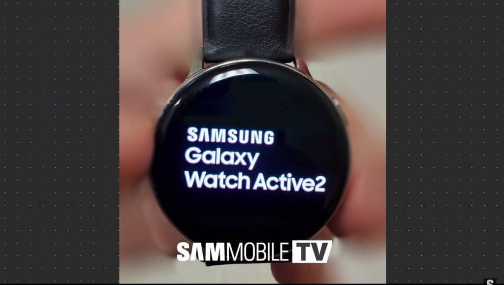 First images leak of Samsung Galaxy Watch Active 2