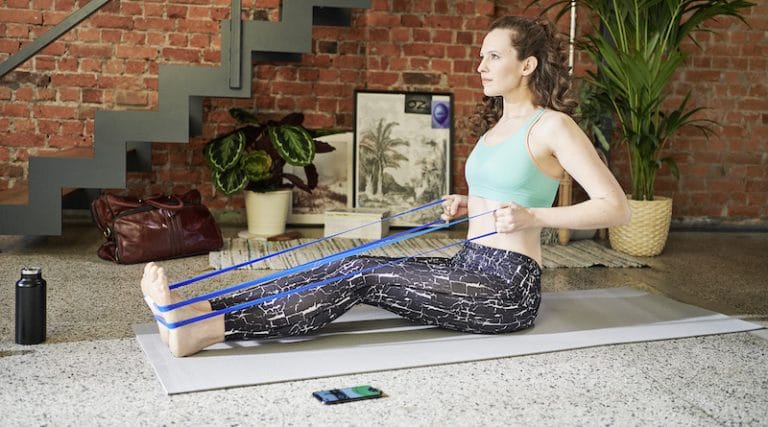 STRAFFR: smart resistance band that provides active corrective feedback