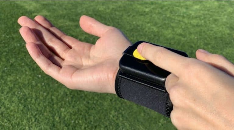 PumPix: a wearable sanitising dispenser to help fight germs