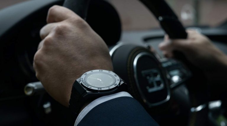 The first Bugatti branded smartwatch hits Kickstarter