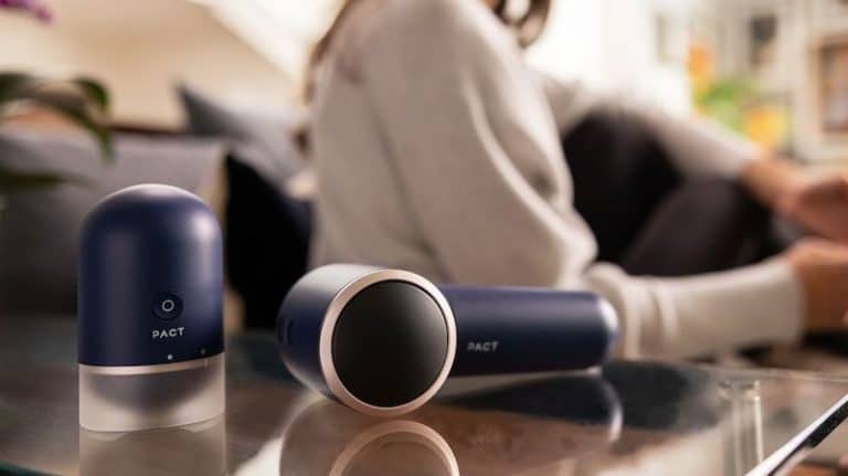 PACT: massage gun which measures the state of your muscles to start shipping