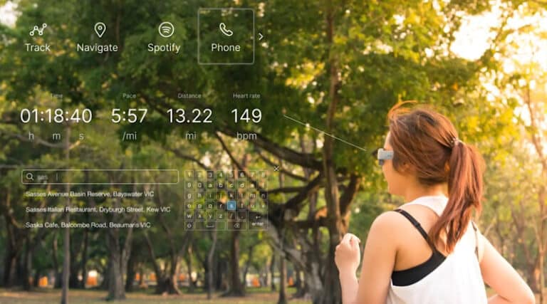 Minimis Glass: A developing tool for runners & cyclists