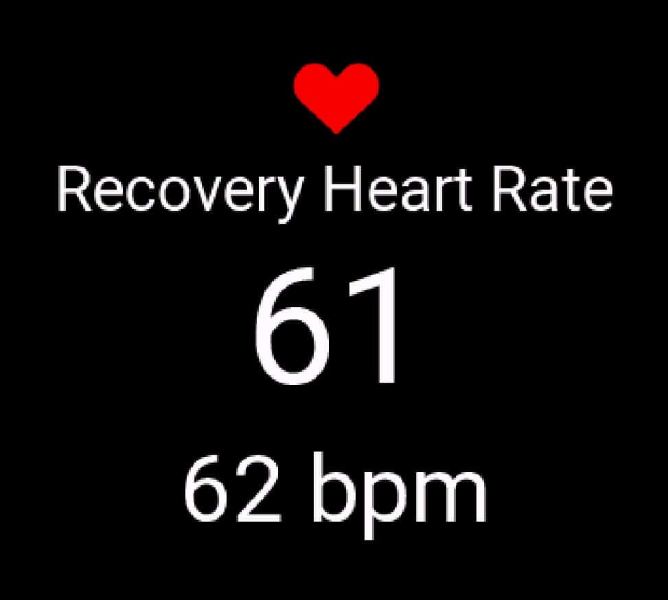 Unlocking the potential of recovery heart rate on Garmin watches