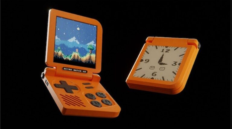 Kickstarting nostalgia: The innovative Retro Gaming Watch
