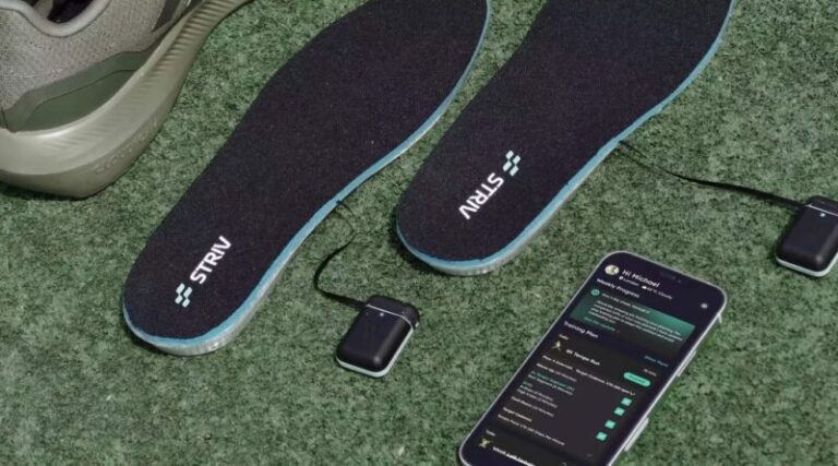 Striv AI-enabled running insoles now available on Kickstarter