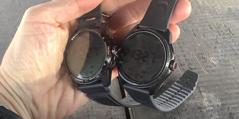 GIOPUEY Cinturino Morbido In Silicone Per TicWatch Atlas / Pro 5 / Pro 5 Enduro - Resistente, Traspirante E Comodo - 6