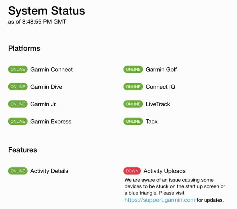 Garmin Resolves The Blue Triangle Issue Here s The Fix Garmin resolves the blue triangle issue here s the fix