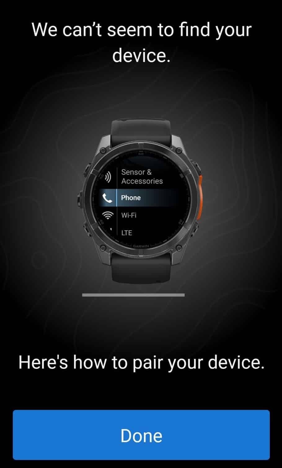 New image hints at possible LTE version of Garmin Fenix 8
