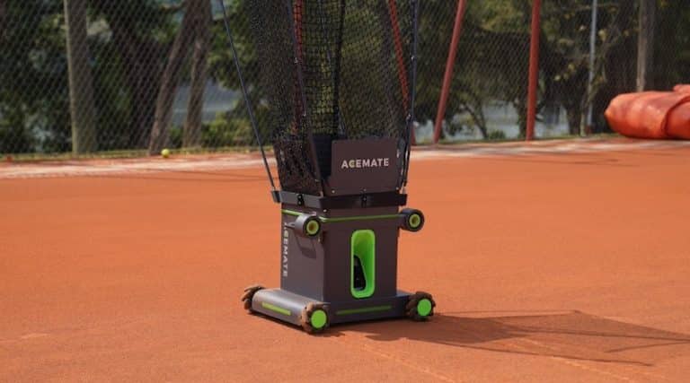 Acemate is the tennis robot that actually fights back