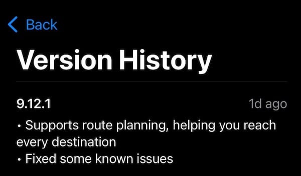 Amazfit route planning