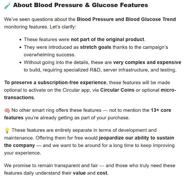 Circular 2 statement