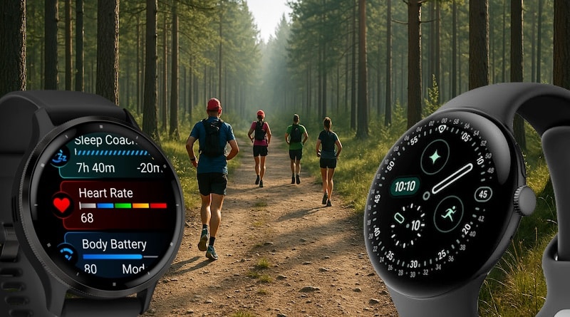 Google Pixel Watch 4 vs Garmin Venu 3