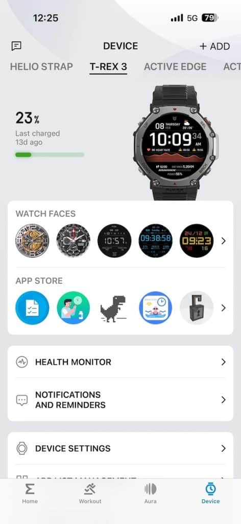 Amazfit T-Rex 3 Biocharge