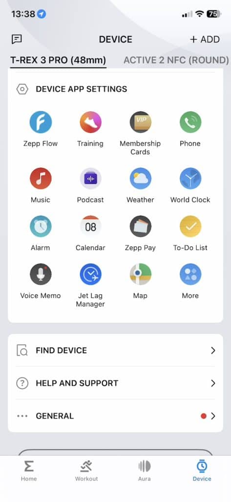 Amazfit T-Rex 3 Pro music upload