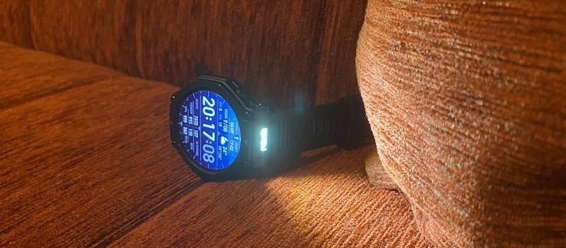 Amazfit T-Rex 3 pro flashlight