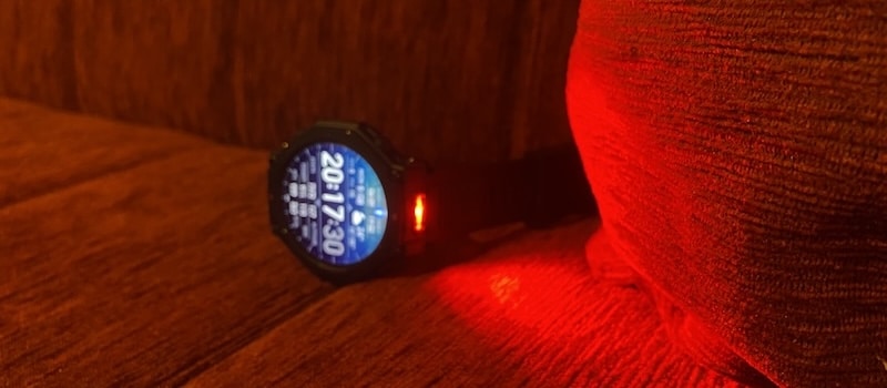 Amazfit T-Rex 3 pro flashlight