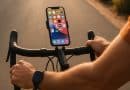 iPhone on bike