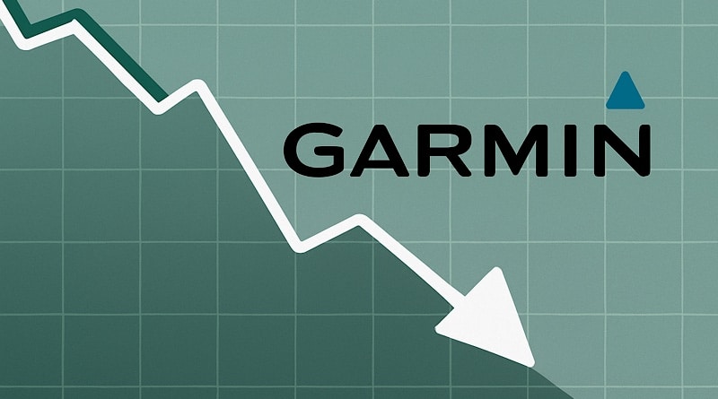 Garmin share price decline