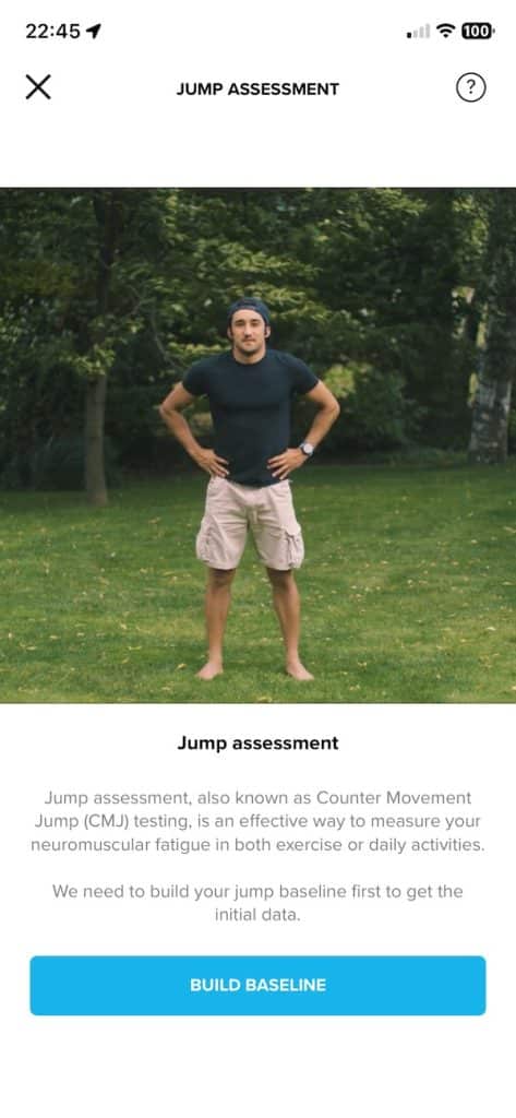 Jump test