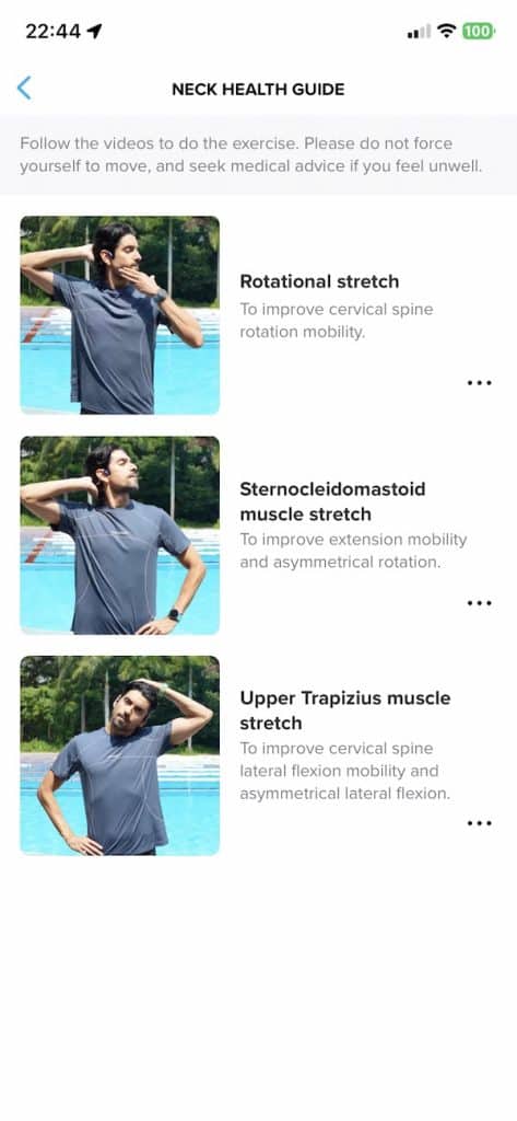 cervical spine flexibility