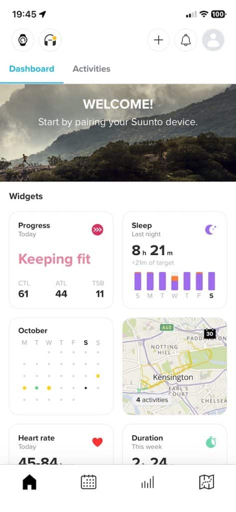 Suunto Vertical 2 health and fitness data