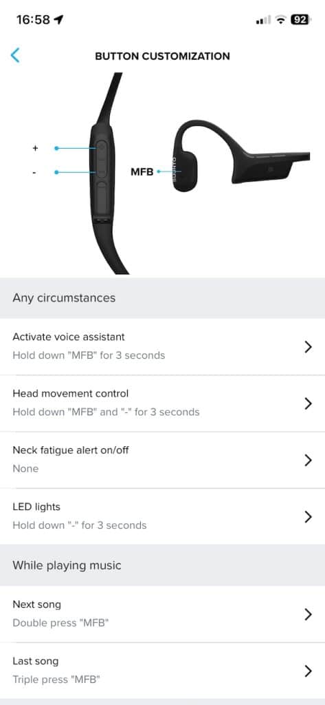 Suunto Wing 2 review app