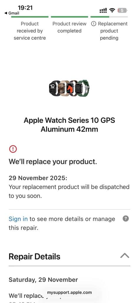 Apple Watch Corrosion