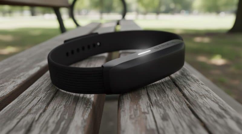 Concept image of Garmin screenless band