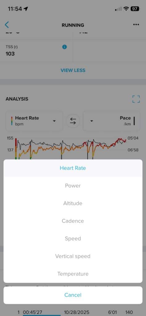 Run tracking Suunto Race 2
