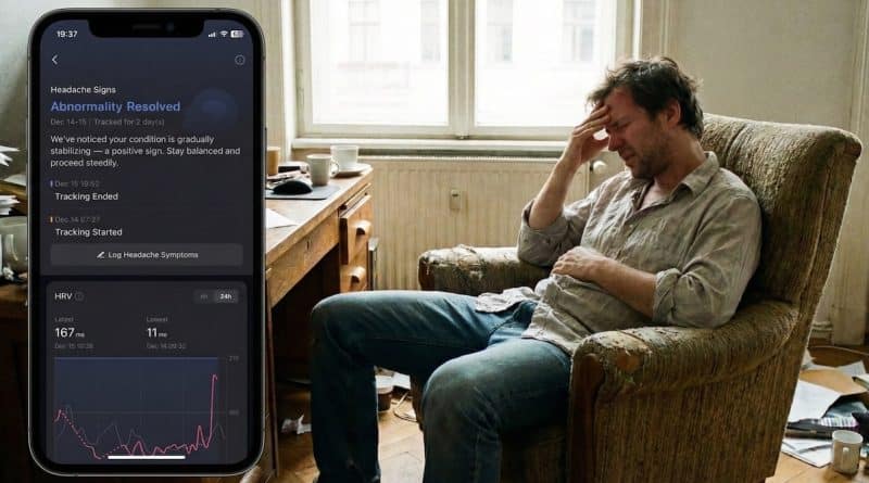 Headache alert RingConn