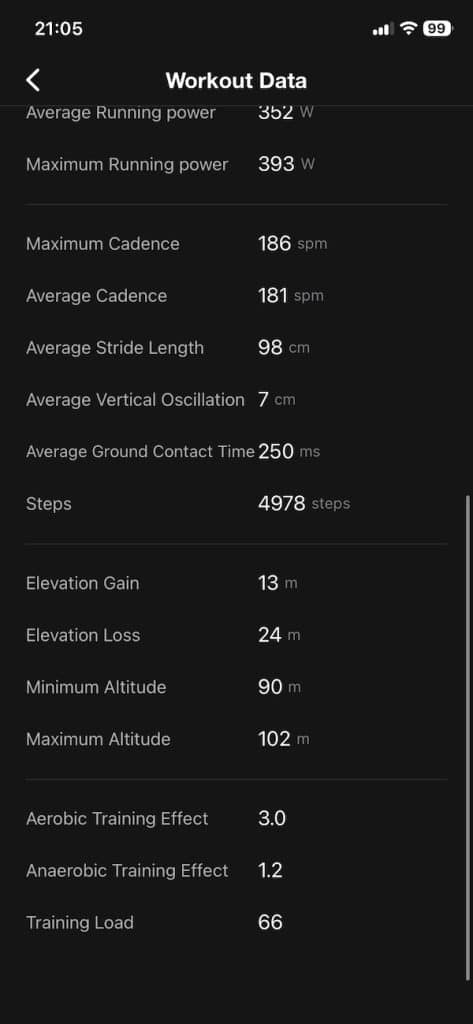 Kospet T4 run tracking