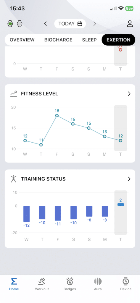 Amazfit Active Max health app