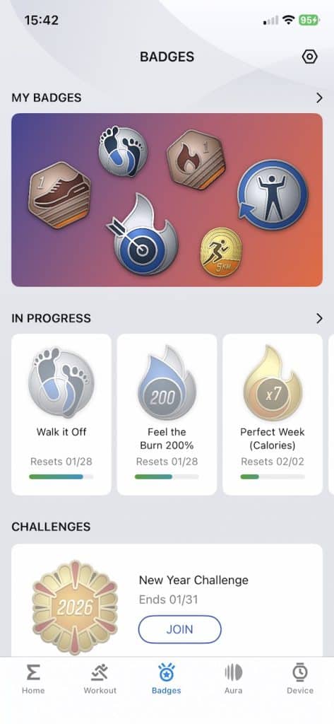 Amazfit Active Max health app