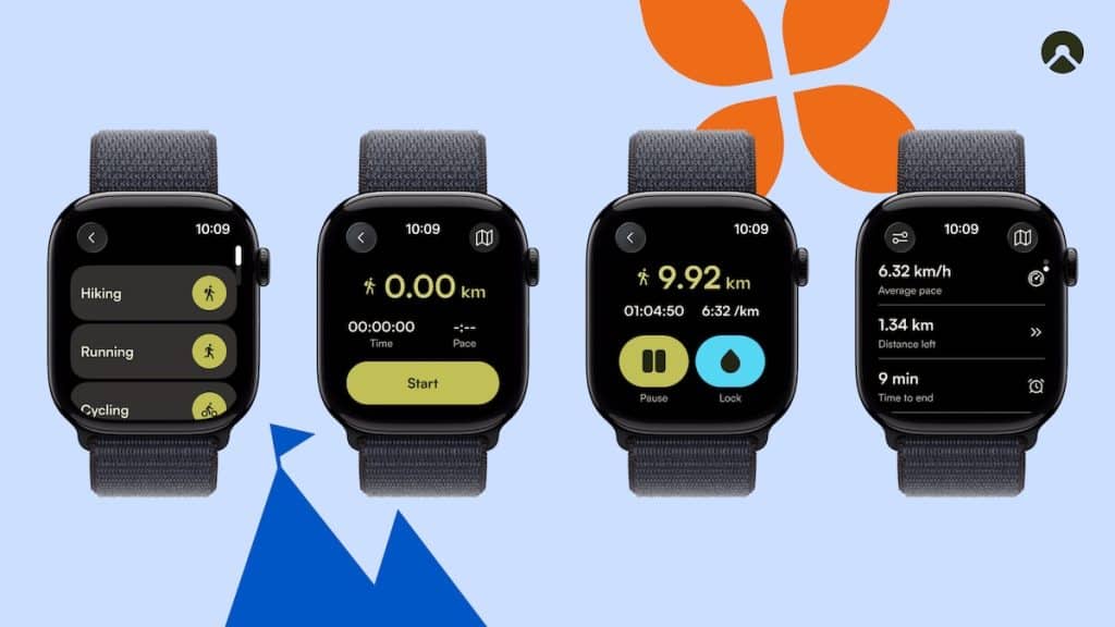 Apple Watch Komoot