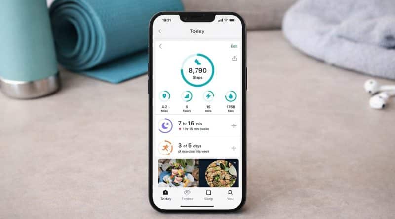 Fitbit app concept image