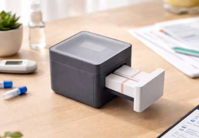 Fitbit fluid testing device