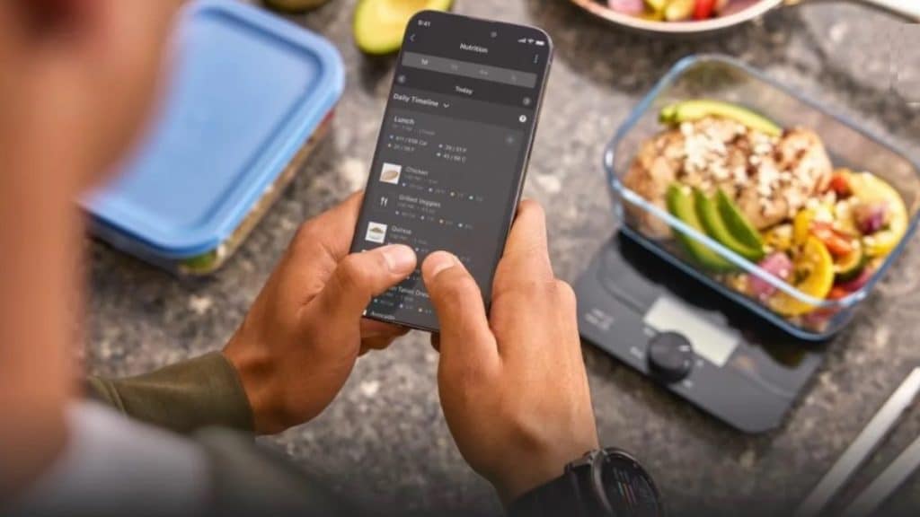 Garmin nutrition tracking