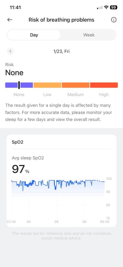 OnePlus Watch Lite sleep