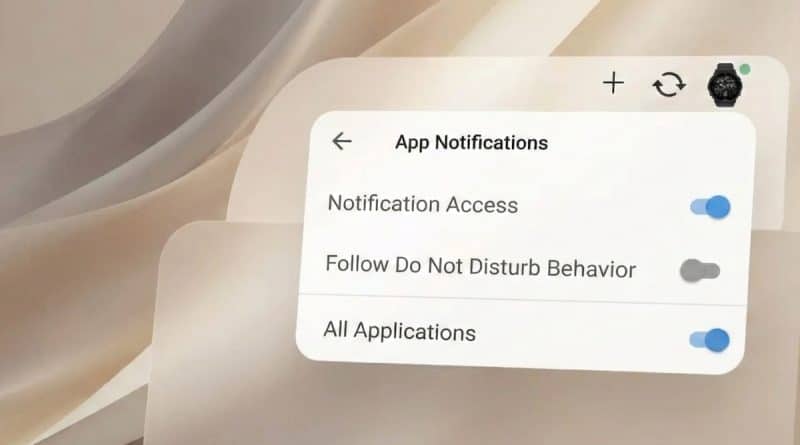 Garmin Android DND settings