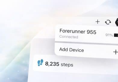 Garmin battery percent