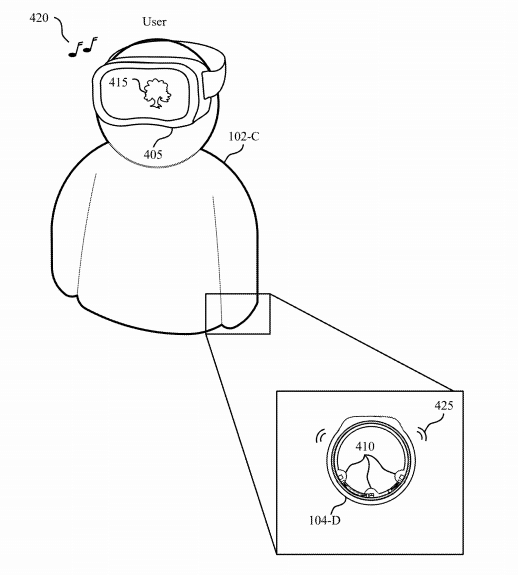 Oura ring VR patent