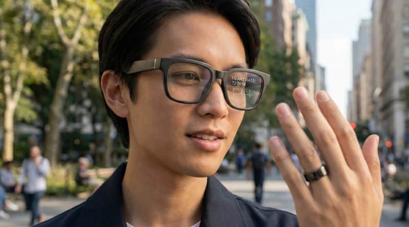 Oura smart glasses patent