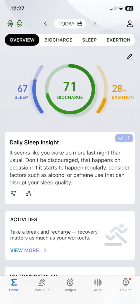 Amazfit Active 3 Preimium app